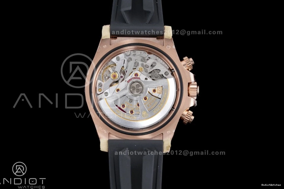 1:1 Sub-dial Edition RG VSF Sophisticated Marker 798 On Oyster-flex Best DD Gain Dial Stick Strap 126515 Black Weight Daytona 0826